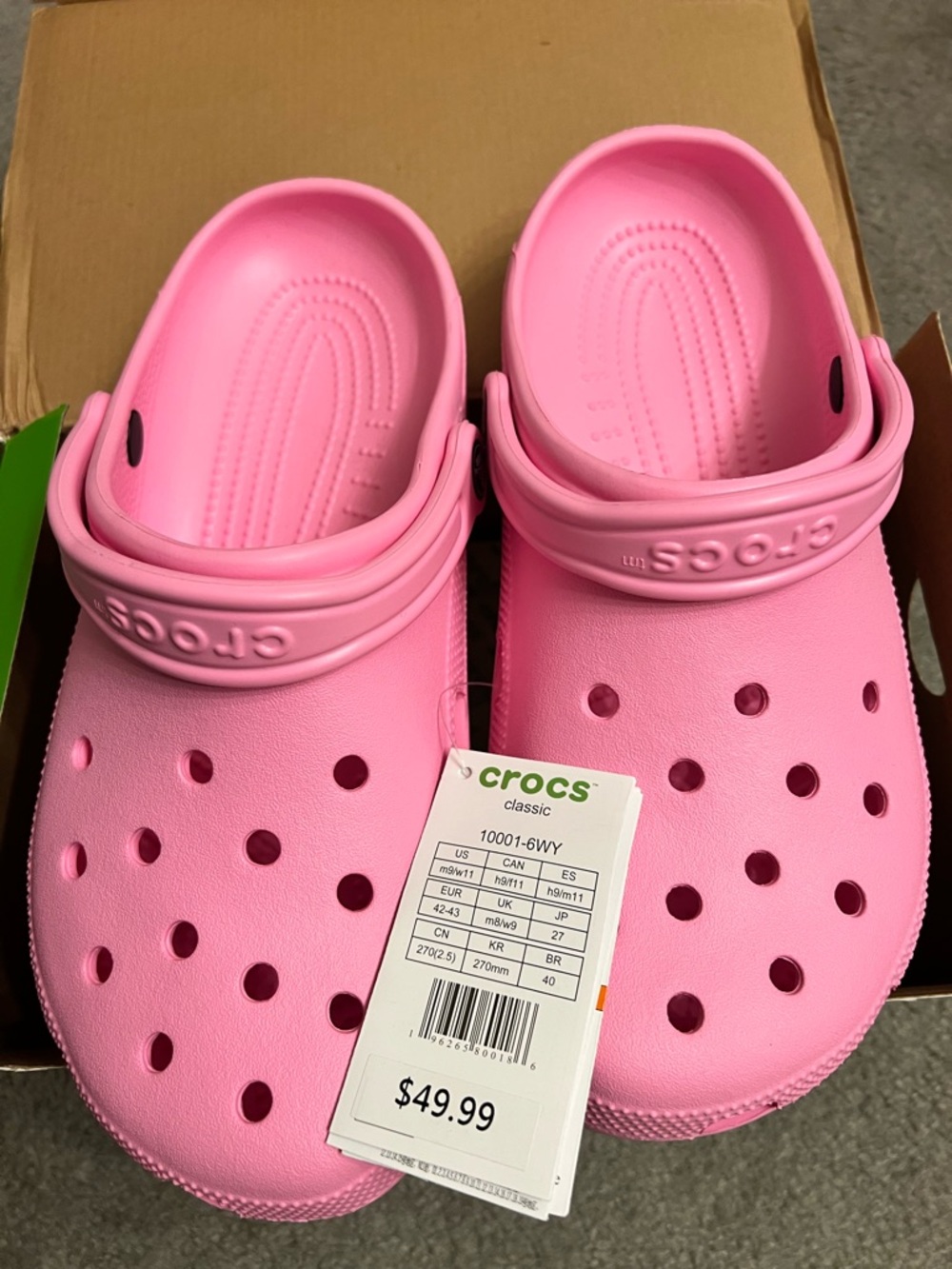CROCS Kids Classic Clog - Bubblegum Pink